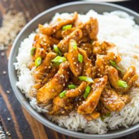 Healthier 20 Minute Sesame Chicken